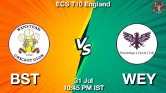 BST vs WEY Match Prediction Picture