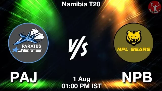 PAJ vs NPB Dream11 Fantasy Prediction PAJ vs NPB Dream11 Team Prediction, Fantasy Cricket Tips