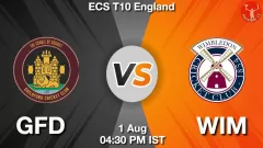 GFD vs WIM Match Result