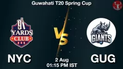 NYC vs GUG Match Prediction Picture