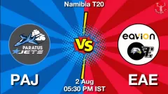 PAJ vs EAE Match Prediction Picture