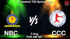 NBC vs CCC Match Prediction Picture