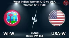 WI-W vs USA-W Match Result