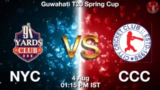 NYC vs CCC Matcch Previews