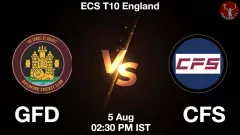 GFD vs CFS Match Result