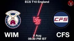 WIM vs CFS Match Result