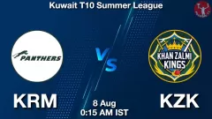 KRM vs KZK Match Prediction Picture