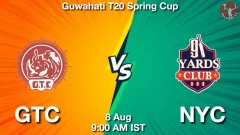 GTC vs NYC Match Prediction Picture