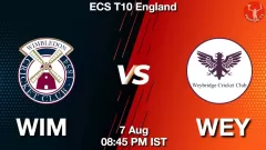 WIM vs WEY Match Prediction Picture