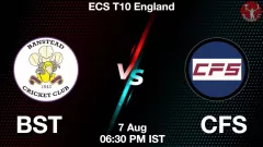 BST vs CFS Match Result