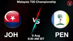 JOH vs PEN Match Prediction Picture