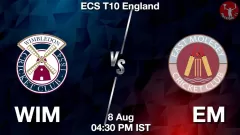 WIM vs EM Match Prediction Picture