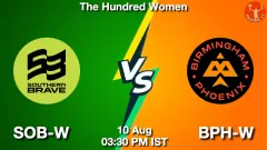 SOB-W vs BPH-W Match Result