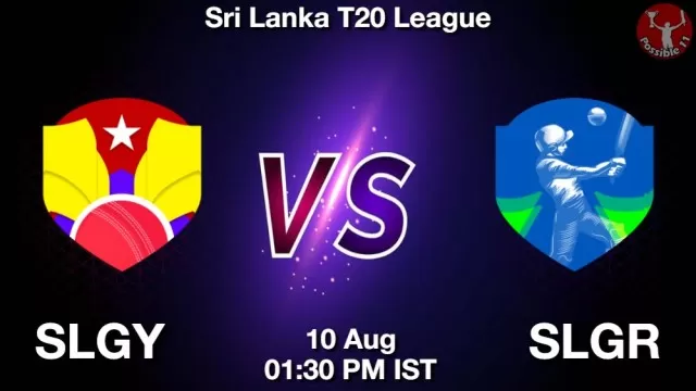 SLGY vs SLGR Dream11 Fantasy Prediction SLGY vs SLGR Dream11 Team Prediction, Fantasy Cricket Tips