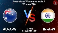 AU-A-W vs IN-A-W Match Result