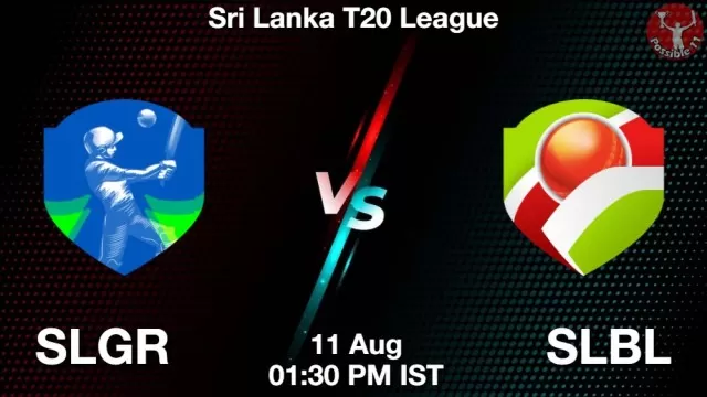 SLGR vs SLBL Dream11 Team Prediction, Fantasy Cricket Tips