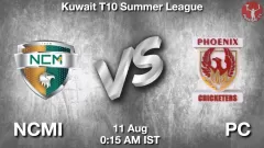 NCMI vs PC Match Prediction Picture