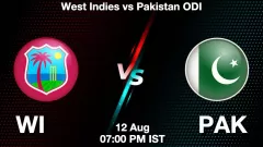 WI vs PAK Match Result