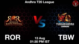 ROR vs TBW Matcch Previews