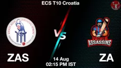 ZAS vs ZA Match Prediction Picture