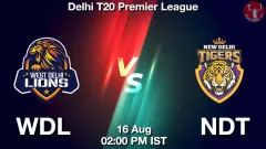 WDL vs NDT Match Prediction Picture