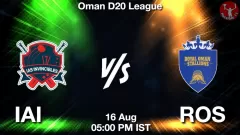 IAI vs ROS Match Prediction Picture