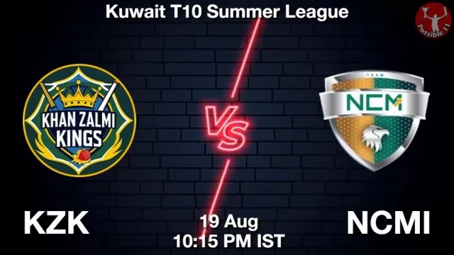 KZK vs NCMI Dream11 Team Prediction, Fantasy Cricket Tips