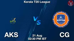 AKS vs CG Match Result