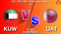 KUW vs QAT Match Result