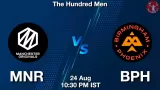 MNR vs BPH Match Prediction & Fantasy Tips - <small>Sun, 24 Aug 10:30 PM IST</small>