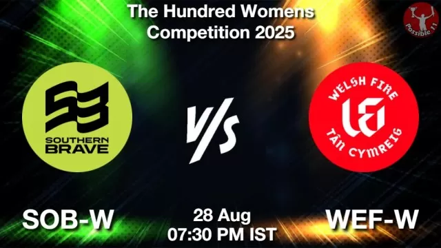 SOB-W vs WEF-W Match Previews SOB-W vs WEF-W Match Previews and Cricket Tips