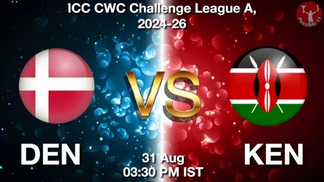 DEN vs KEN Match Previews DEN vs KEN Match Previews and Cricket Tips