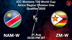 NAM-W vs ZM-W Match Result