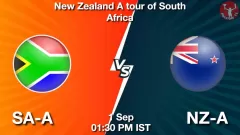 SA-A vs NZ-A Match Result