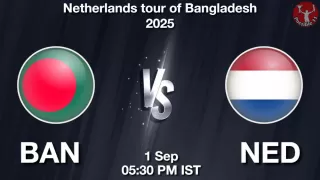 BAN vs NED