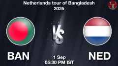 BAN vs NED Match Prediction Picture