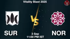 SUR vs NOR Match Prediction Picture