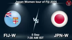 FIJ-W vs JPN-W Match Result