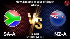 SA-A vs NZ-A Match Result