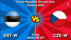 EST-W vs CZE-W Match Prediction Picture