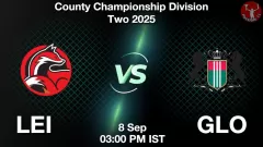 LEI vs GLO Match Result