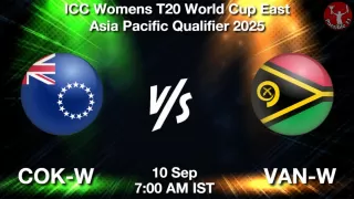 COK-W vs VAN-W Matcch Previews