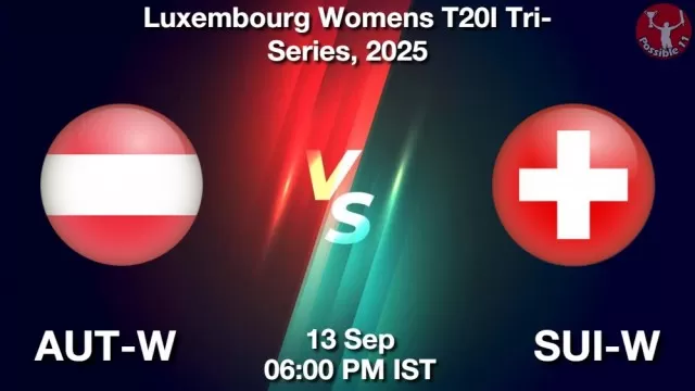 AUT-W vs SUI-W ड्रीम11 भविष्यवाणी, फैंटेसी क्रिकेट टीम - 13 सितम्बर 2025