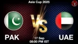 PAK vs UAE