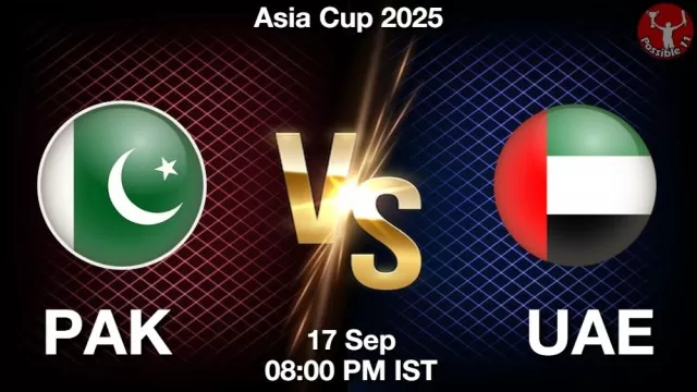 PAK vs UAE Match Previews and Cricket Tips