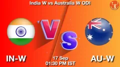 IN-W vs AU-W Match Prediction Picture