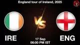 IRE vs ENG Match Preview & Latest Updates - <small>Wed, 17 Sep 06:00 PM IST</small>