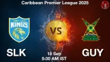 SLK vs GUY Match Preview & Latest Updates - <small>Thu, 18 Sep 05:30 AM IST</small>