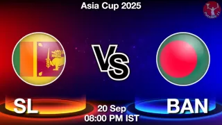 SL vs BAN