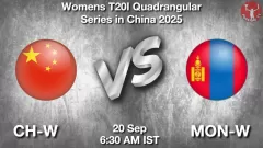 CH-W vs MON-W Match Result